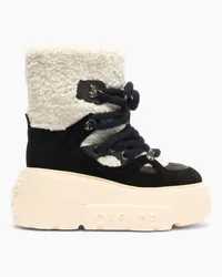 Casadei Skipass Nexus Mountain Boots - Donna Sneakers Black And White Black