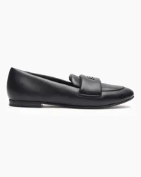 Casadei Puff Leather Loafers - Donna Flats e Mocassini Black Black