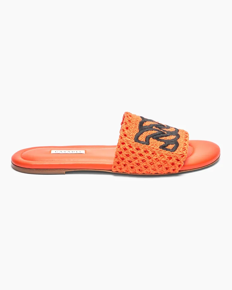 Casadei Salinas Flat - Donna Flats e Mocassini Orange Orange