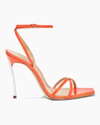 Casadei Superblade Patent Leather Sandals - Donna Sandali Tulip Tulip