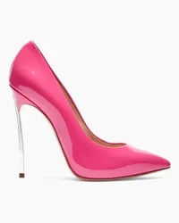 Casadei Blade Patent Leather Pumps - Donna Décolleté E Slingback Fuchsia Fuchsia