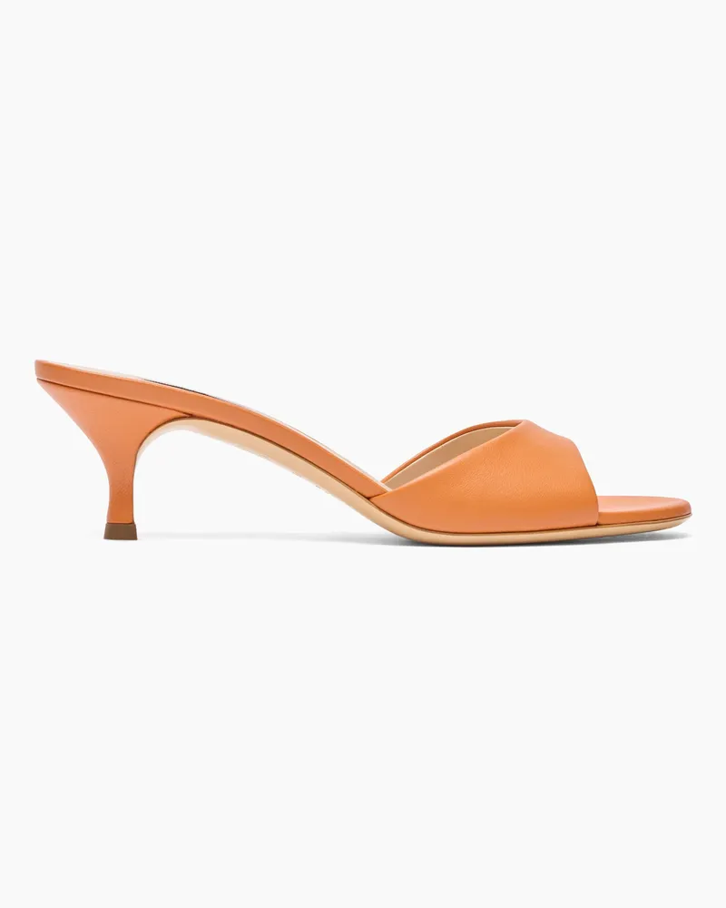 Casadei Julia Kitten Leather Mules - Donna Mules Paprika Paprika