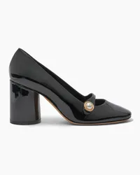 Casadei Emily Cleo Patent Leather Pumps - Donna Décolleté E Slingback Black Black