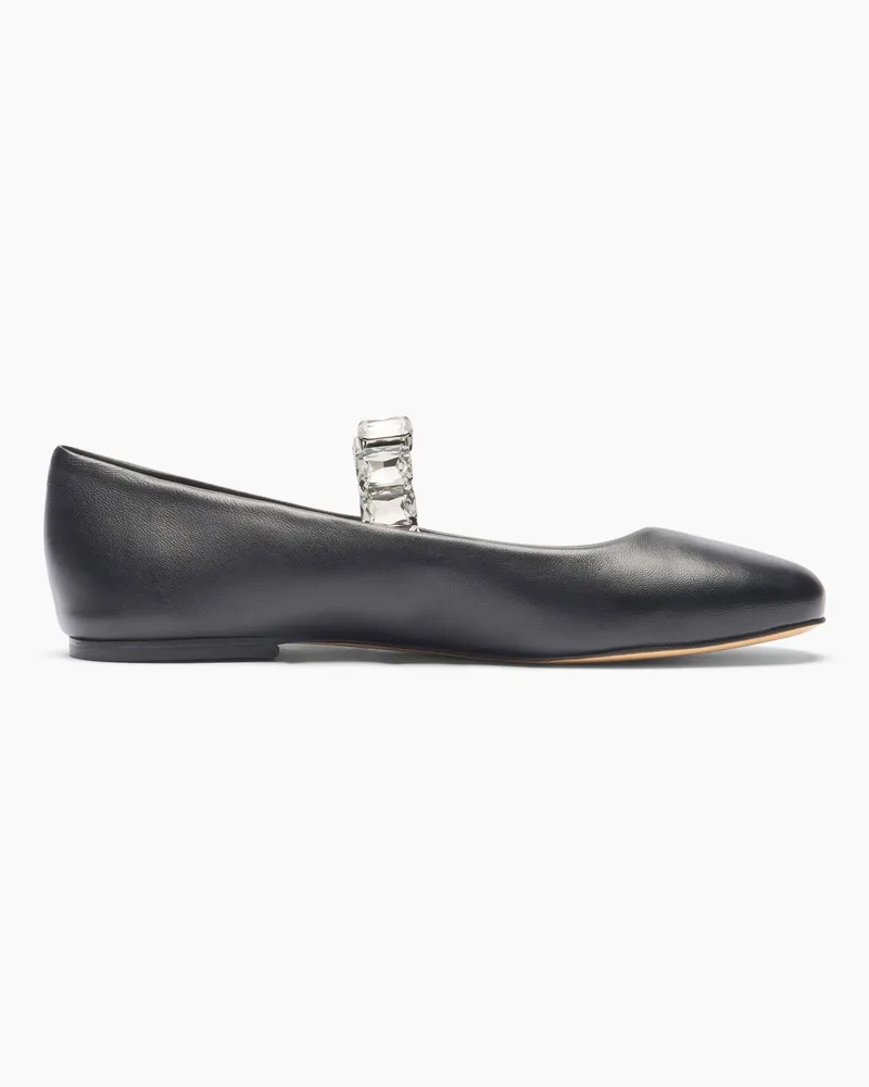 Casadei Crystal Ballet Flats - Donna Flats e Mocassini Black Black
