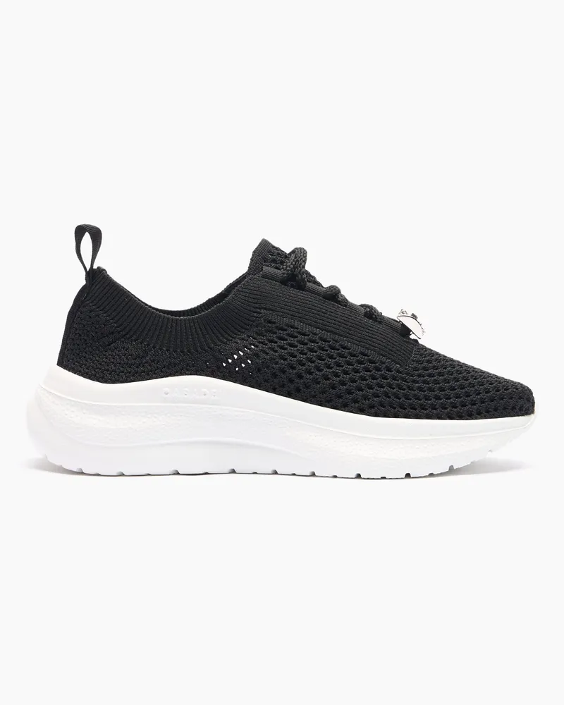 Casadei Mia Knit Running - Donna Sneakers Black Black