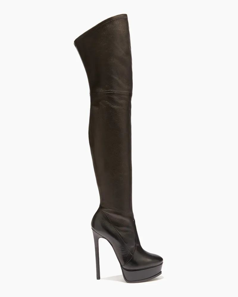 Casadei Flora - Donna Plateau Black Black