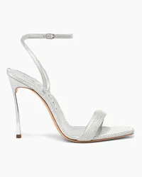 Casadei Superblade Diadema Sandals - Donna Sandali Silver Silver