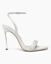 Casadei Superblade Diadema Sandals - Donna Sandali Silver Silver