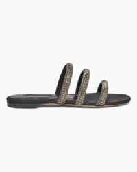 Casadei Stratosphere Flats - Donna Flats e Mocassini Jet Hematite And Black Jet