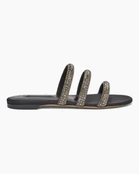 Casadei Stratosphere Flats - Donna Flats e Mocassini Jet Hematite And Black Jet