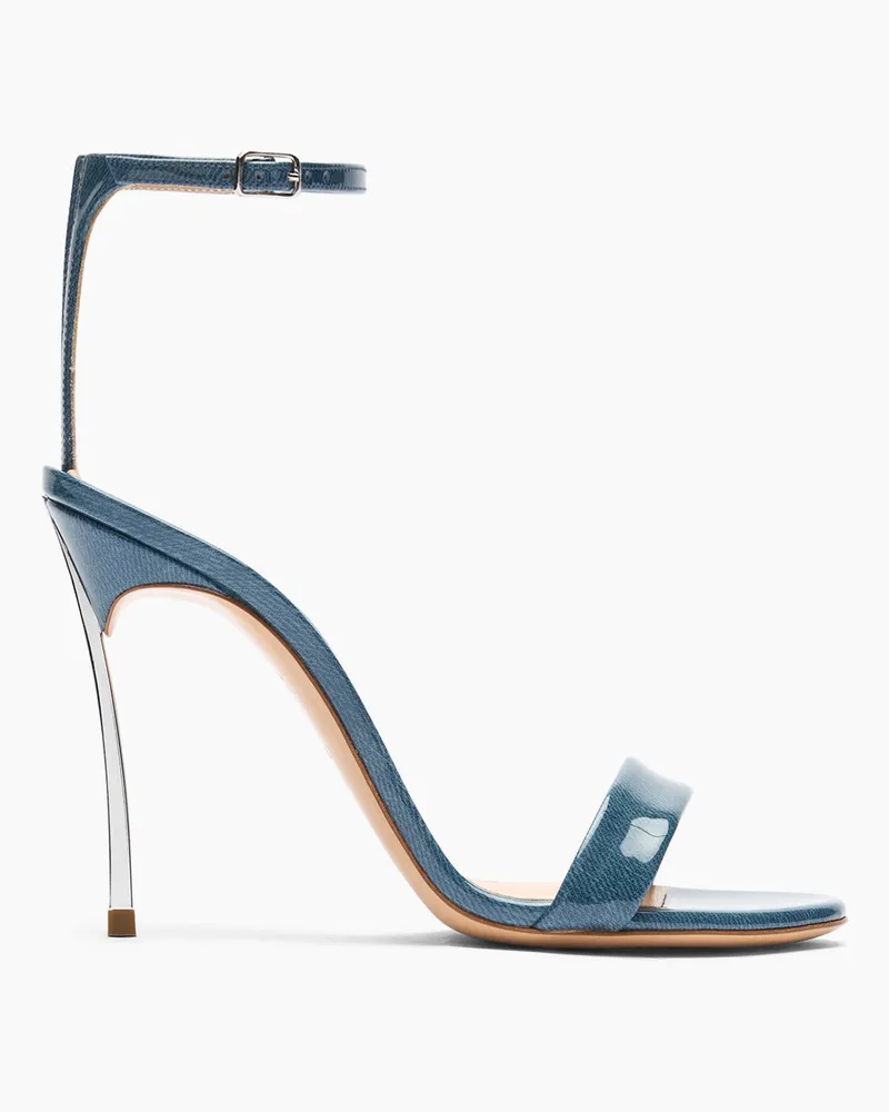 Casadei Marta Denim Lac Sandals - Donna Sandali Denim Denim