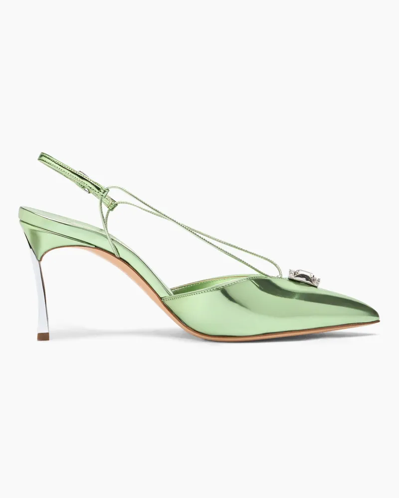 Casadei Blade Interstellar Cas25 Slingback - Donna Décolleté E Slingback Milk And Mint Milk