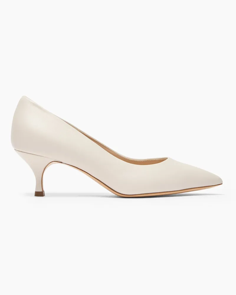 Casadei Julia Leather Pumps - Donna Décolleté E Slingback Ecrù Ecrù