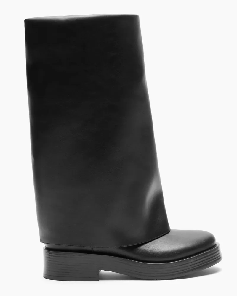 Casadei Charlie Double High Boots - Donna Stivali Black Black