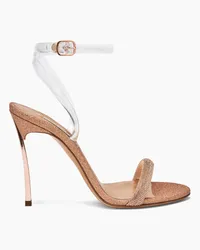 Casadei Blade Jasmine Pvc Sandals - Donna Sandali Light Peach And Rose Gold Light