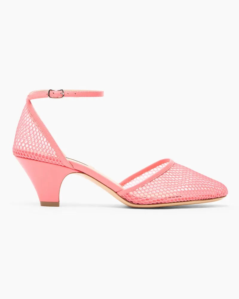 Casadei Muni Net Pumps - Donna Décolleté E Slingback Coral Coral