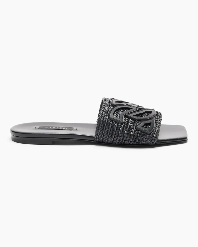 Casadei Positano Flat - Donna Flats e Mocassini Black Black