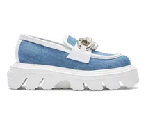 Generation C Denim Loafers - Donna Suola Xxl Jeans And White