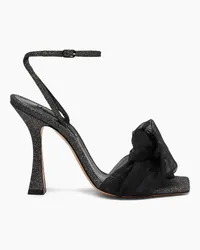 Casadei Geraldine Helen Sandals - Donna Sandali Black And Black Infinity Black