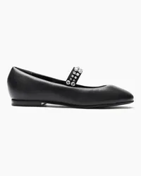 Casadei Puff Leather Ballerinas - Donna Flats e Mocassini Black Black