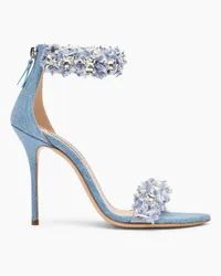 Casadei Elsa Denim Sandals - Donna Sandali Jeans Jeans