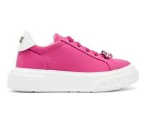 Off Road Queen Bee Sneakers - Donna Sneakers Fuchsia And White