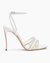 Casadei Blade Limelight Sandals - Donna Sandali White White