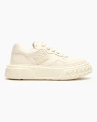 Casadei Off Road Leather Sneakers - Donna Sneakers Milk Milk