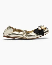 Casadei Queen Bee Ballet Ballerinas - Donna Flats e Mocassini Goldust Goldust