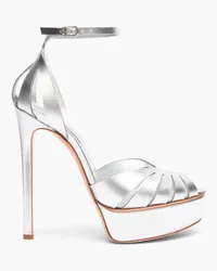 Casadei Flora Sandali Flash - Donna Plateau Silver Silver