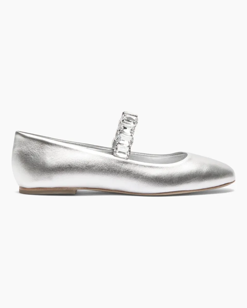 Casadei Flash Ballet Flats - Donna Flats e Mocassini Silver Silver