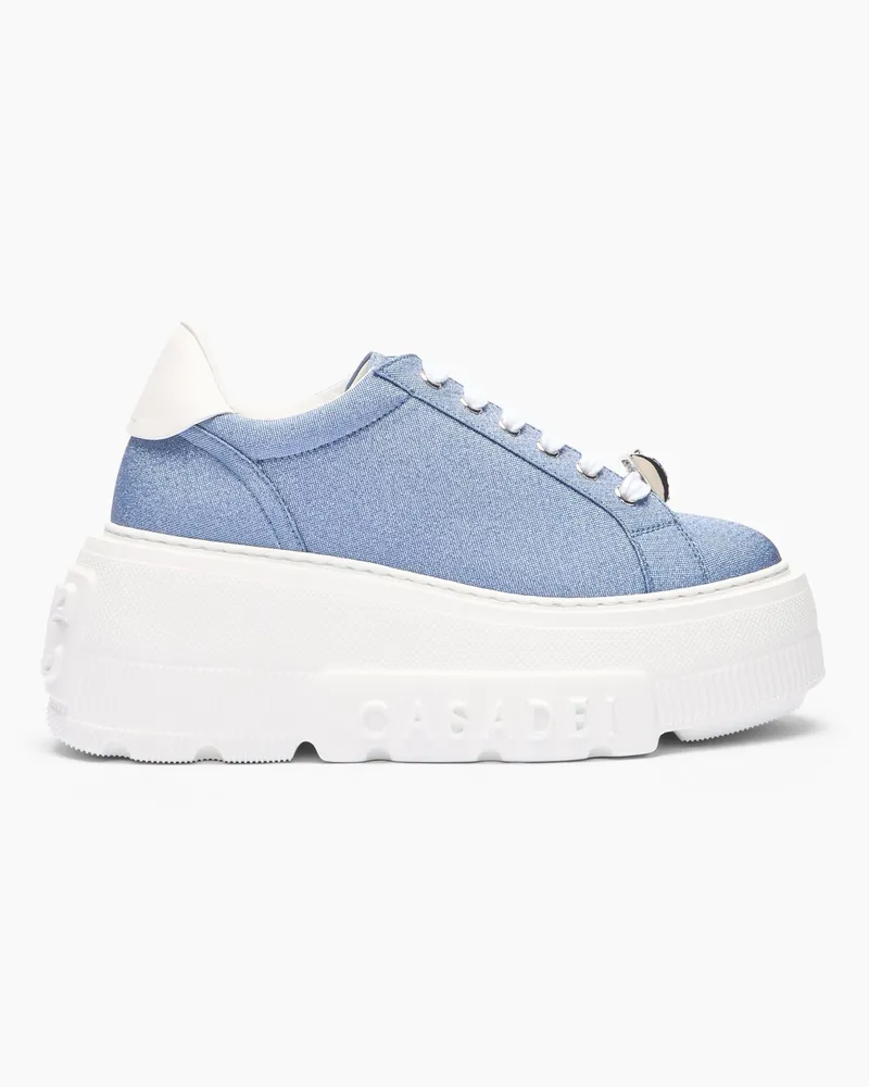Casadei Nexus Cas25 Sneakers - Donna Sneakers Denim And White Denim