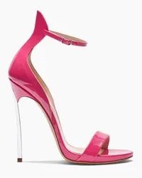 Casadei Cappa Blade Patent Leather Sandals - Donna Sandali Fuchsia Fuchsia