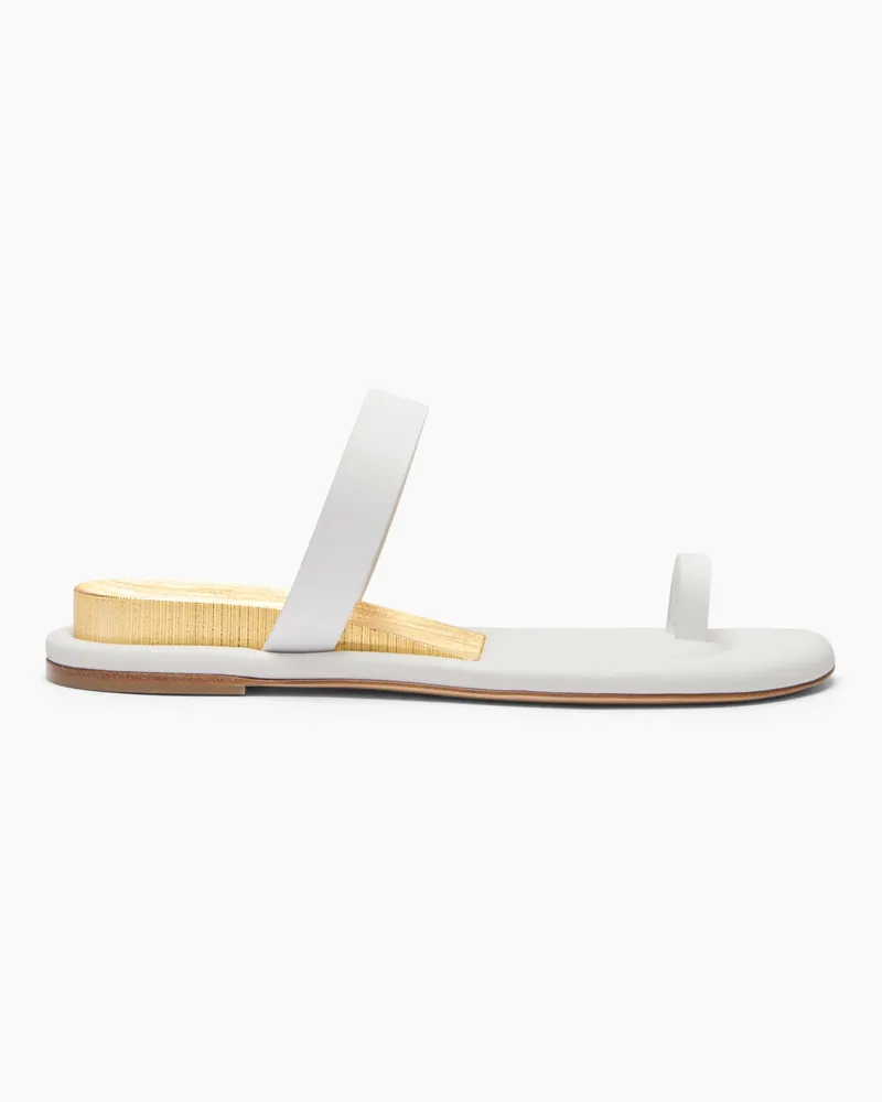 Casadei Zeppa Blade Sandals - Donna Flats e Mocassini White White