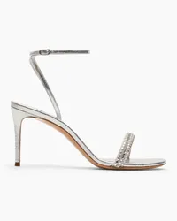 Casadei Stratosphere Julia Wonder Sandals - Donna Sandali Cristallo And Argento Cristallo