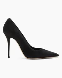 Casadei Scarlet Suede - Donna Décolleté E Slingback Black Black