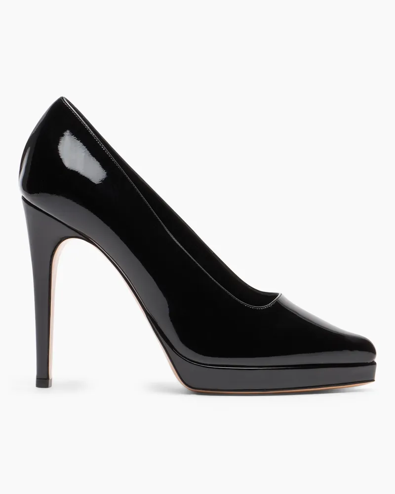 Casadei Michelle Platform Pumps - Donna Décolleté E Slingback Black Black
