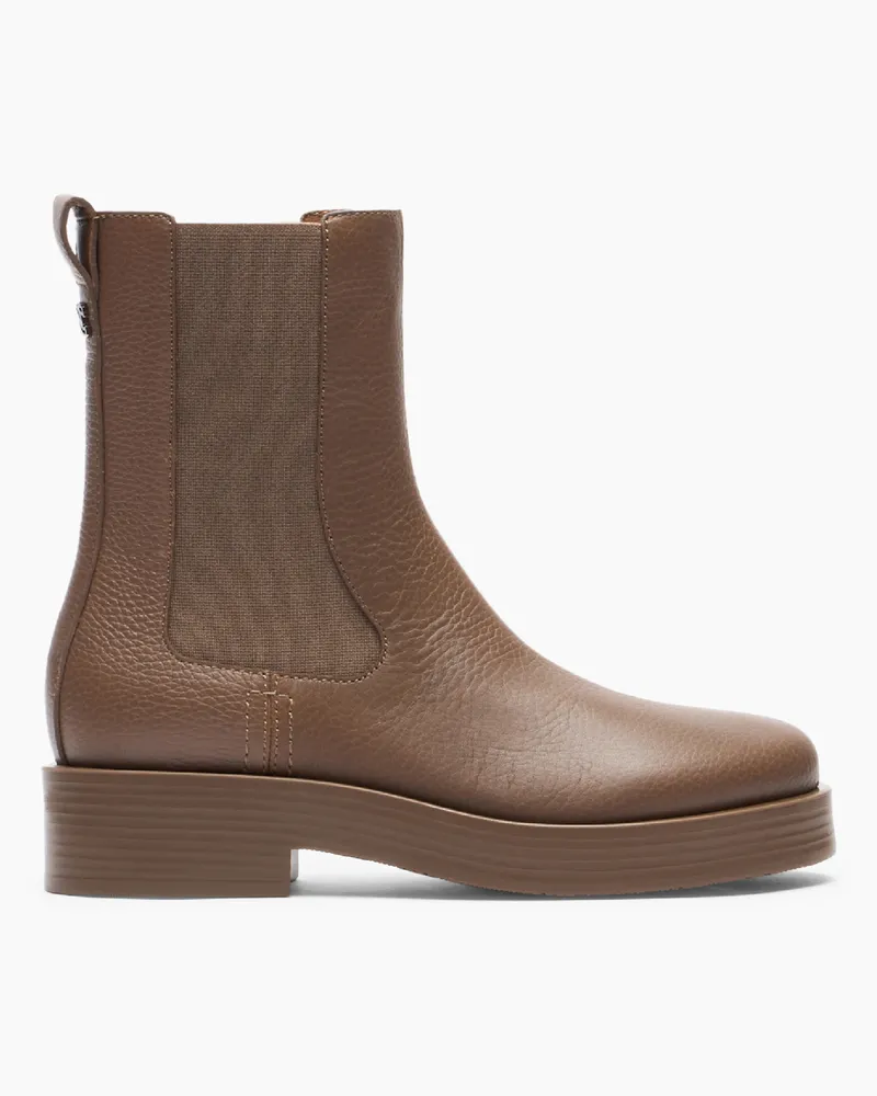 Casadei Charlie Leather Ankle Boots - Donna Stivaletti Caribou Caribou