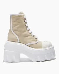 Casadei Maxxxi Fedora High Sneakers - Donna  Juta And White Juta