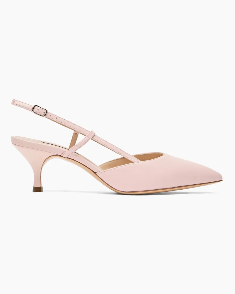 Casadei Julia Kitten Leather Slingbacks - Donna Décolleté E Slingback Minou Minou