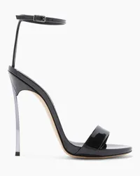 Casadei Blade Patent Leather - Donna Sandali Black Black