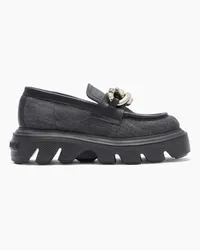 Casadei Generation C Denim Loafers - Donna Flats e Mocassini Black Black