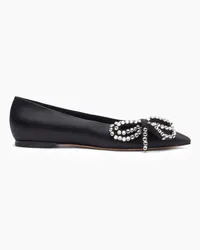 Casadei Judith Satin Ballerinas - Donna Flats e Mocassini Black Black