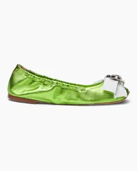 Casadei Queen Bee Ballet Ballerinas - Donna Flats e Mocassini Spirulina Spirulina