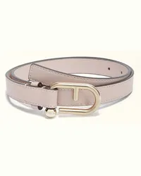 Furla Nuvola Cintura Fissa Corolla Rosa Pelle Di Vitello Claris Lux Donna Rosa