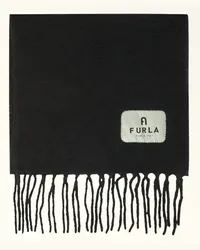 Furla Moon Sciarpa 37x230 Nero Nero Lana Donna Nero