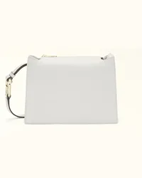 Furla Nuvola Borsa A Tracolla Marshmallow Bianco Pelle Di Vitello Claris Lux Donna Bianco