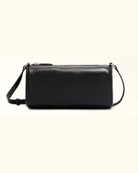 Furla Dalia Borsa Mini Nero Nero Nappa Di Pelle Di Vitello Di Lusso Imbottita Dattero Donna Nero