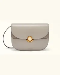 Furla Sfera Borsa A Tracolla Vaniglia Beige Pelle Di Vitello Morbida + Camoscio Donna Beige