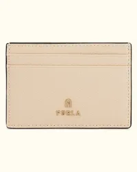 Furla Camelia Porta Carte Di Credito Ballerina I Rosa Pelle Stampata Donna Rosa